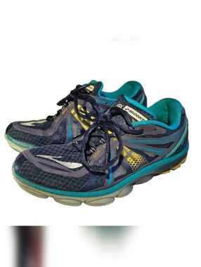 Brooks PureCadence 3 Blue Nightlife Yellow Running Shoes - Women's 9